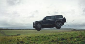 NEW LAND ROVER DEFENDER. IT DOES ALL ITS OWN STUNTS