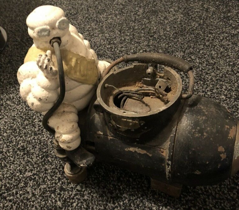 Antique Michelin Man Air Compressor for sale